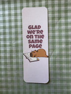 Cozy Capybara Bookmarks