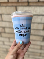 Coffee & Dogs Drink Sleeve