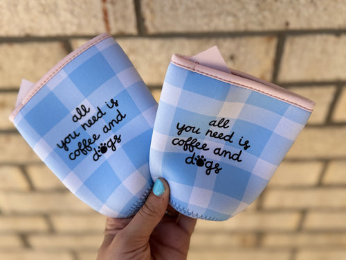 Coffee & Dogs Drink Sleeve