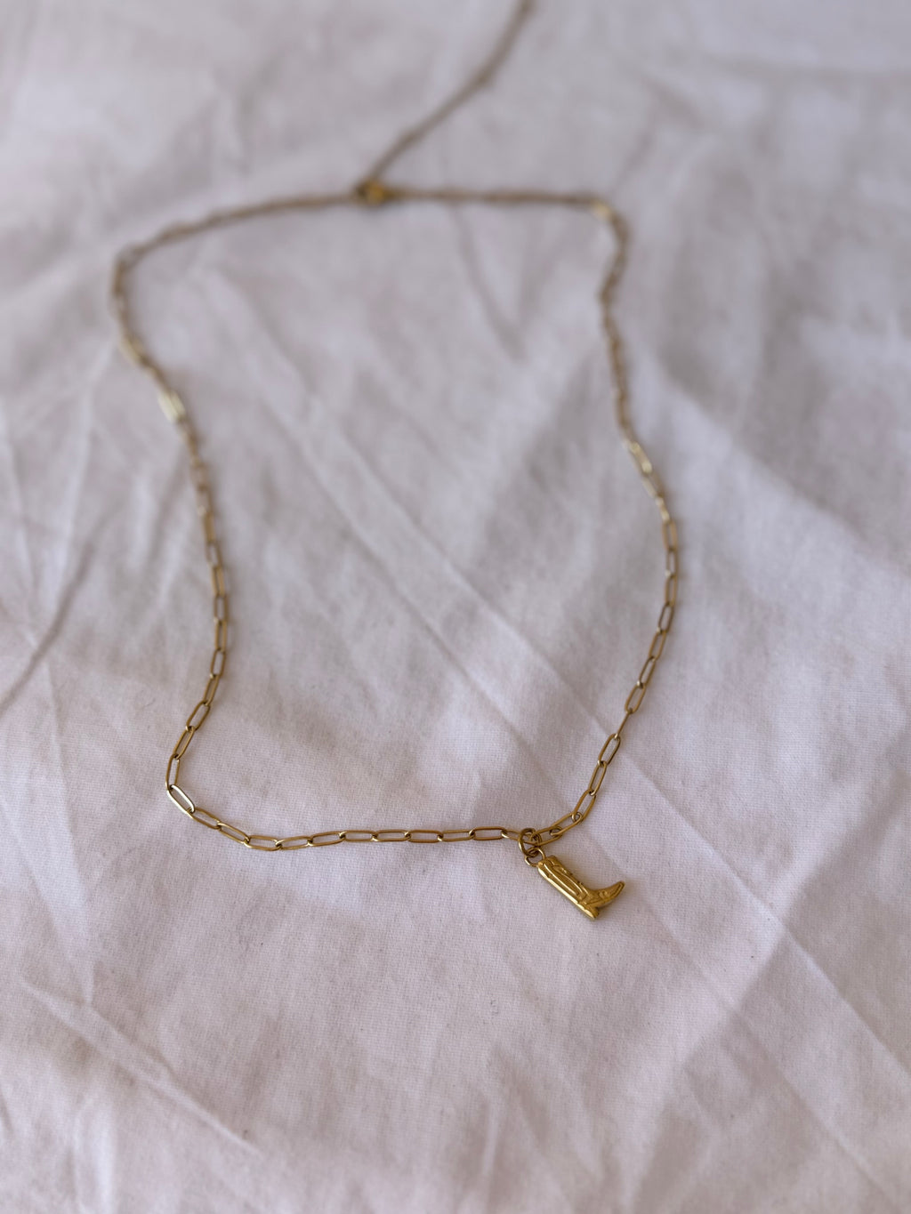 Walk By Faith Charm Necklace