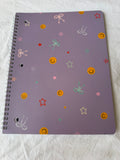 Smiley Faces & Coquette Bows Notebook