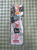Magazine Letter Bookmarks