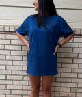 Round Neck T-Shirt Dress