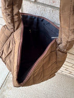 Espresso Puff Tote Bag