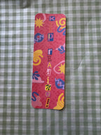 Magazine Letter Bookmarks