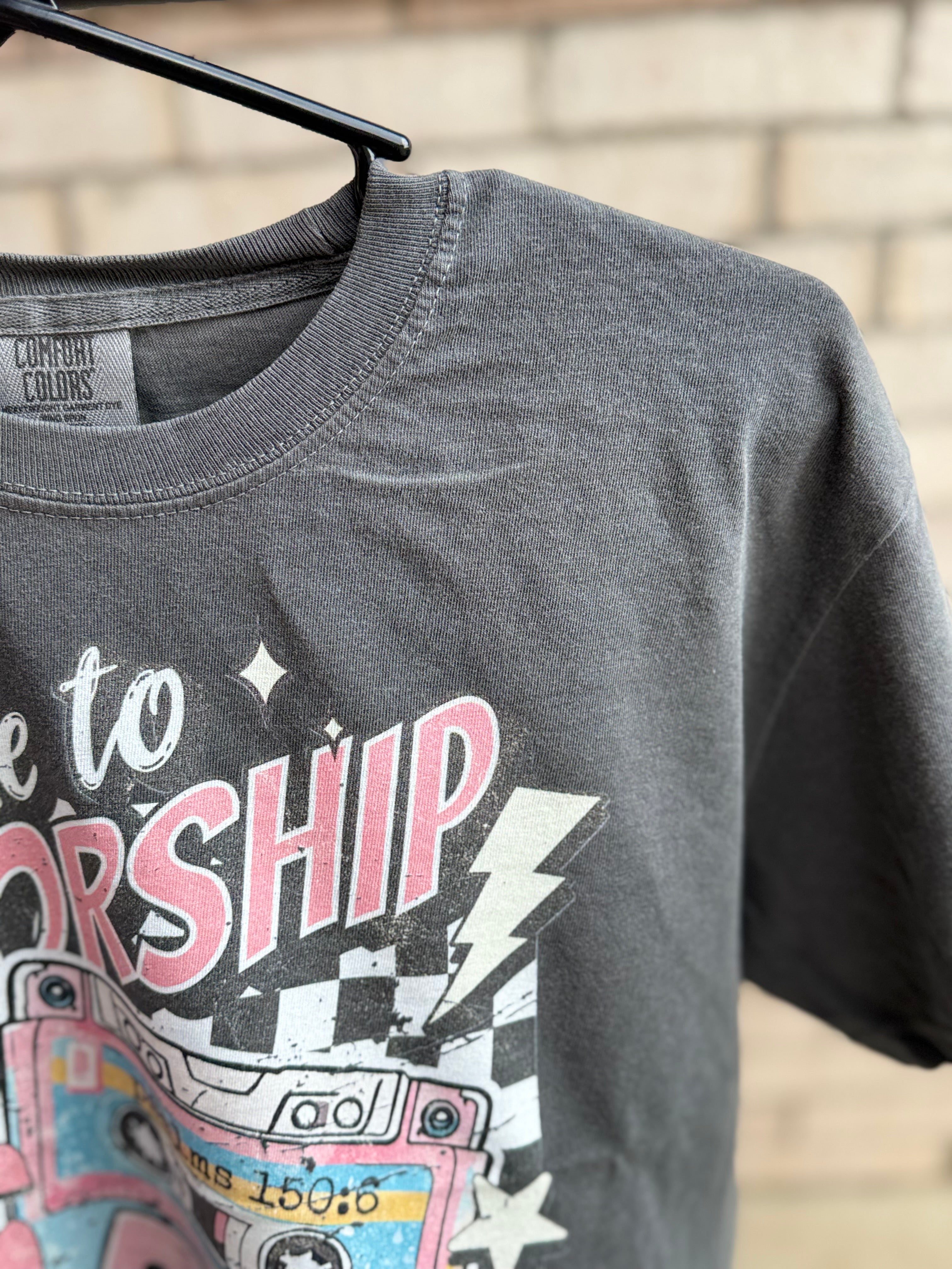 Made To Worship Crop Tee