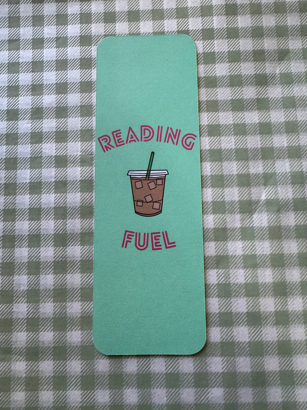 Iced Coffee & Coquette Bows Bookmarks