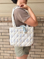 Fearfully And Wonderfully Made Quilted Tote Bag