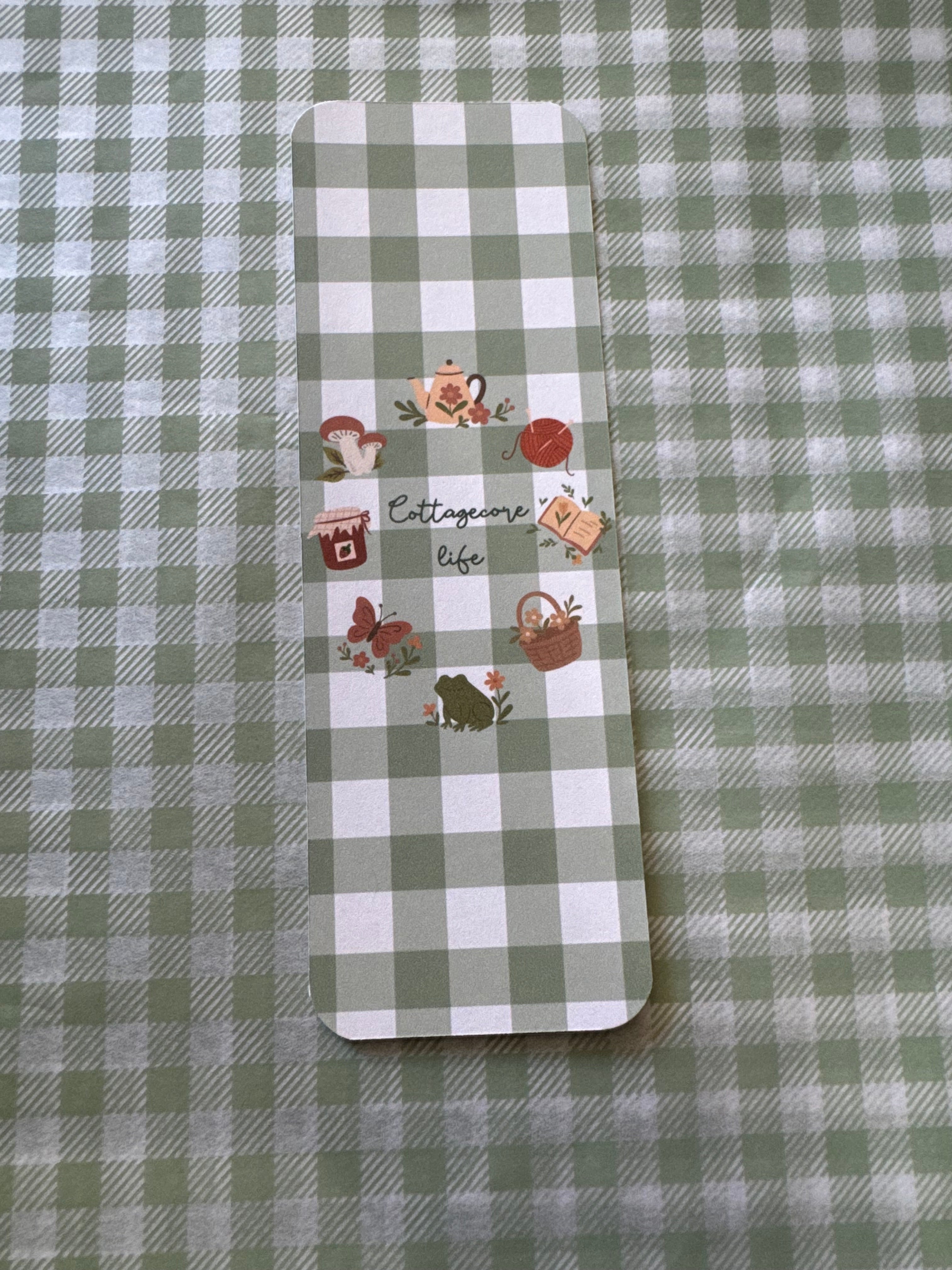 Cottagecore Market Bookmarks