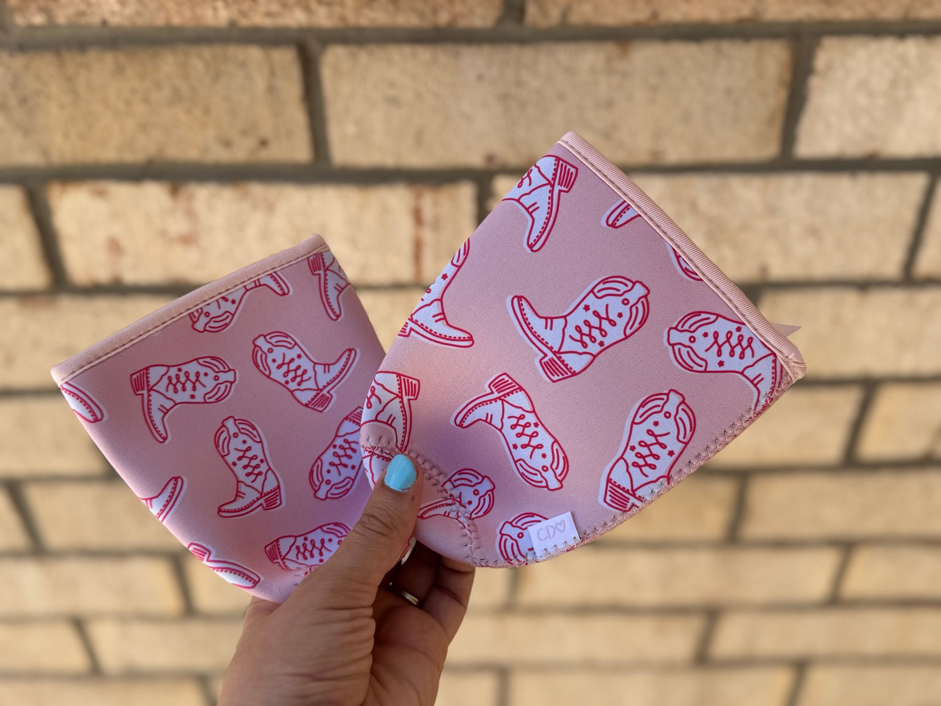 Western Cowgirl Boots Drink Sleeve