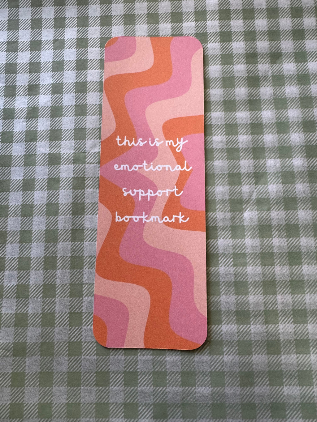 Pink Bookworm Bookmarks