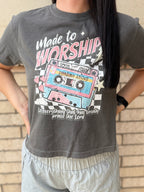 Made To Worship Crop Tee