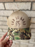 God Is Good Embroidered Hat