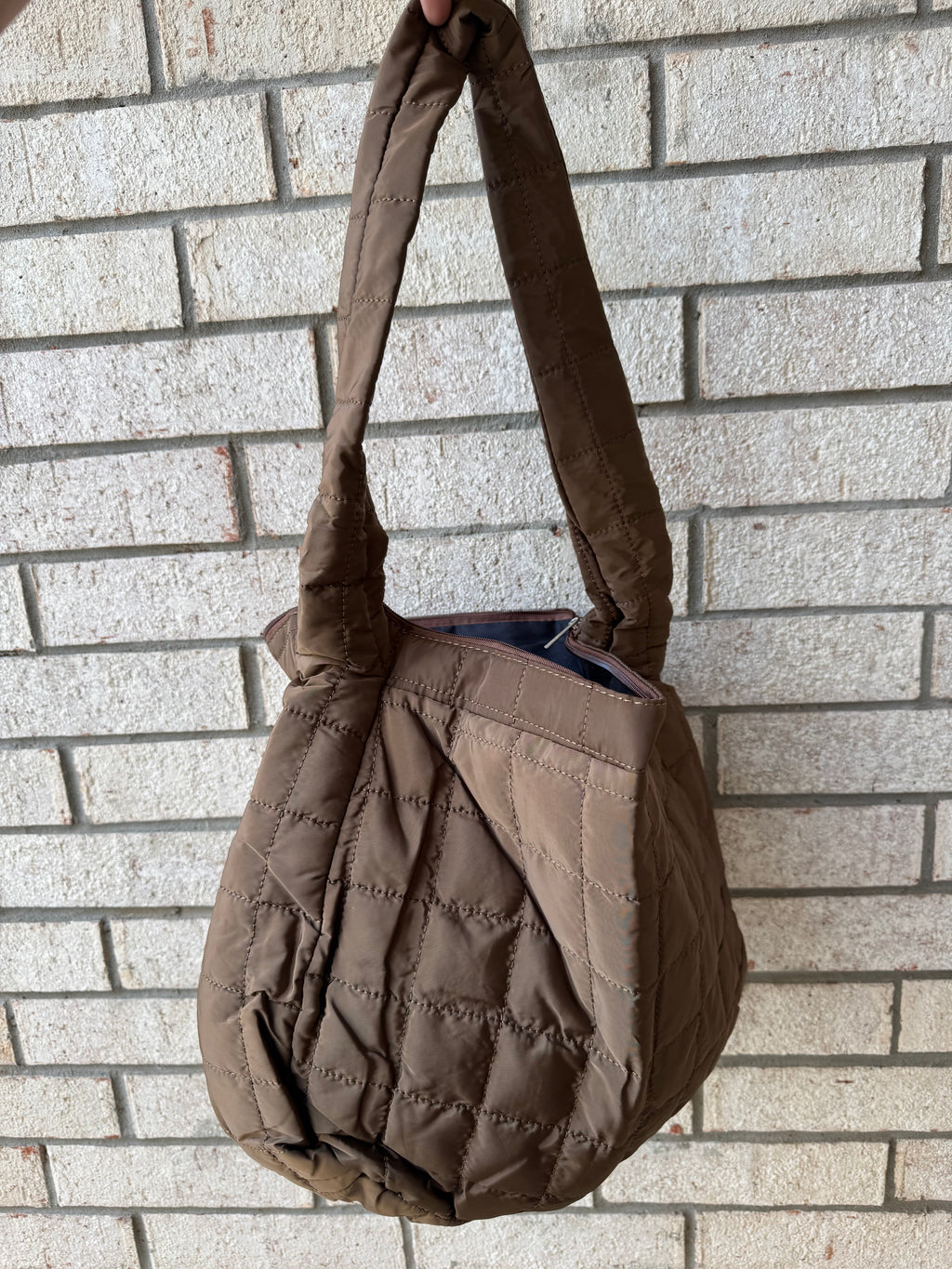 Espresso Puff Tote Bag
