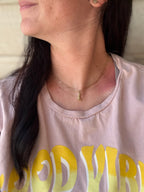 Walk By Faith Charm Necklace