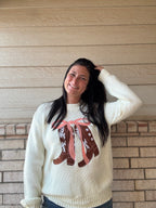 Boot Scootin' Bow Sweater
