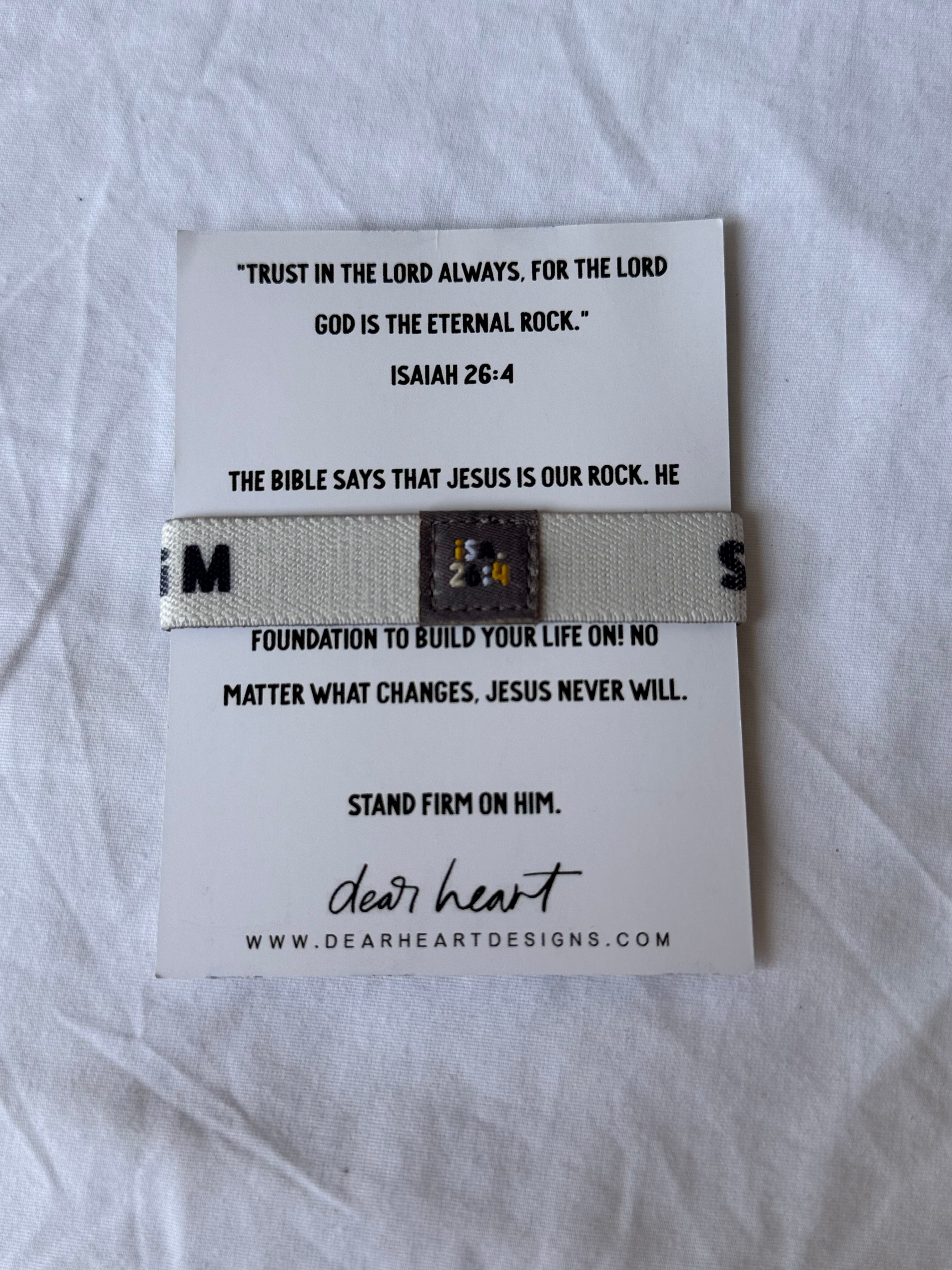 Jesus Rocks Kids Bracelet