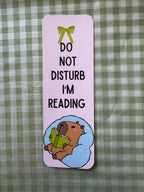 Cozy Capybara Bookmarks