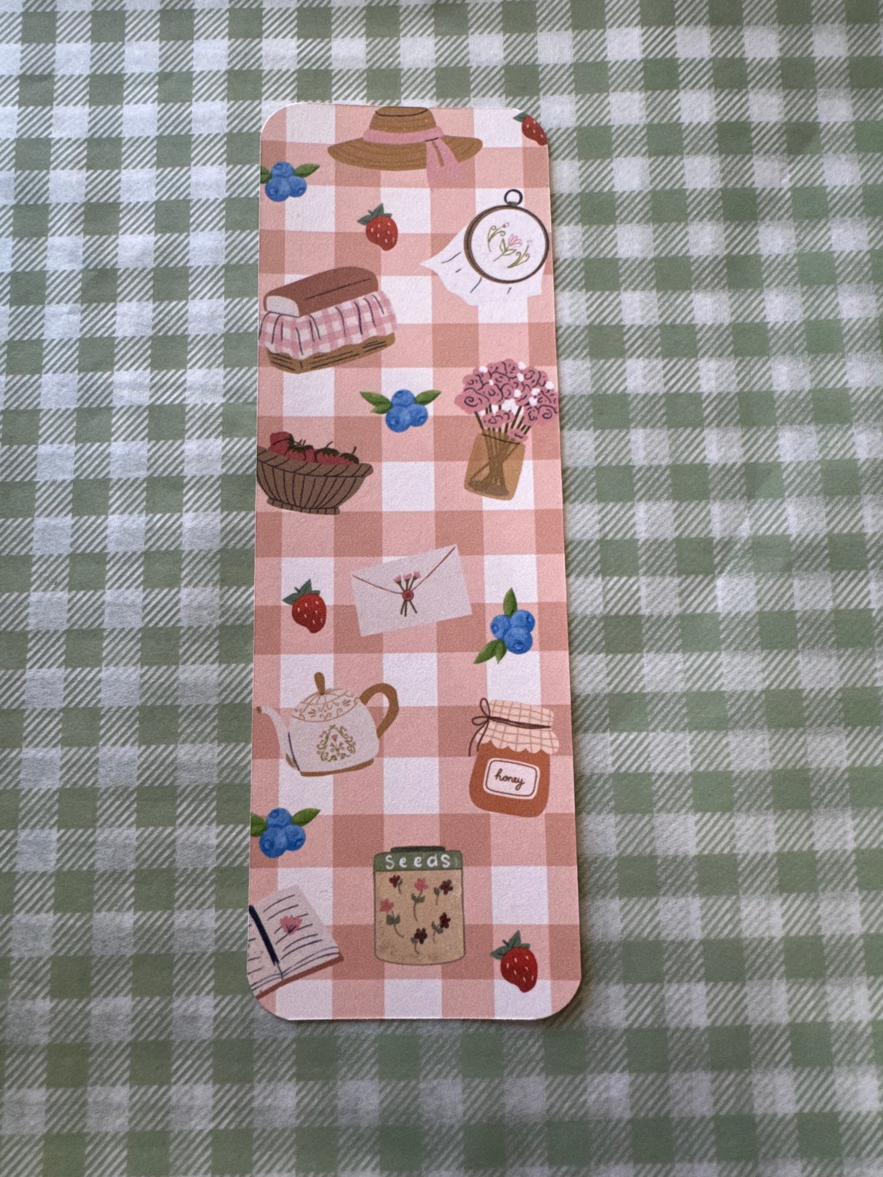 Cottagecore Market Bookmarks