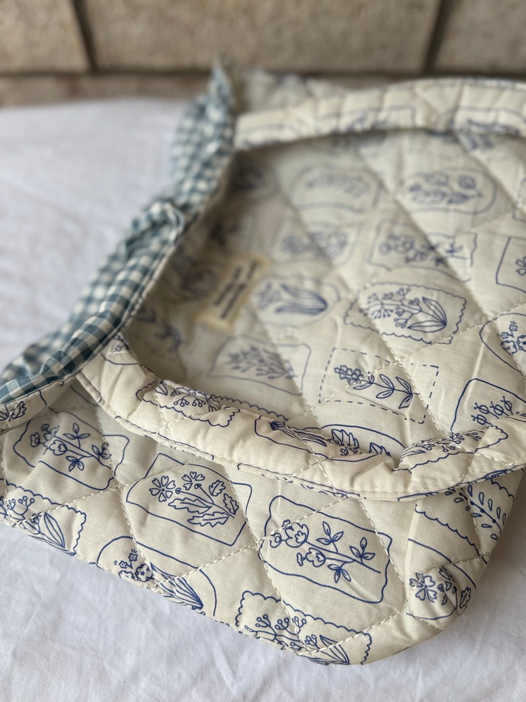 Fearfully And Wonderfully Made Quilted Tote Bag