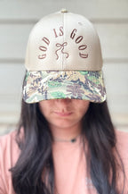 God Is Good Embroidered Hat
