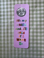 Magazine Letter Bookmarks