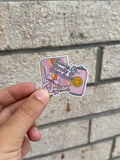 Running On Books & Diet Coke Sticker