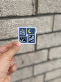 Romantasy Stamp Sticker