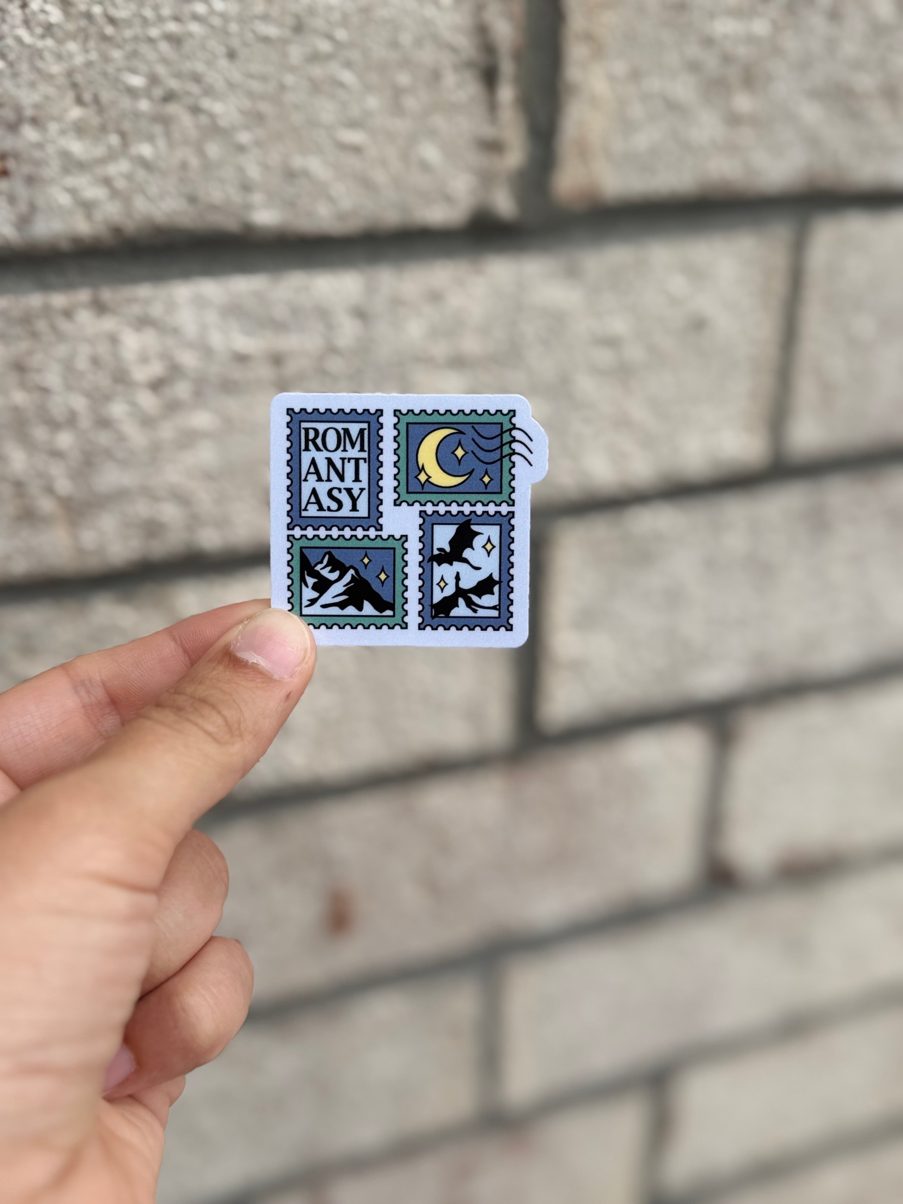 Romantasy Stamp Sticker
