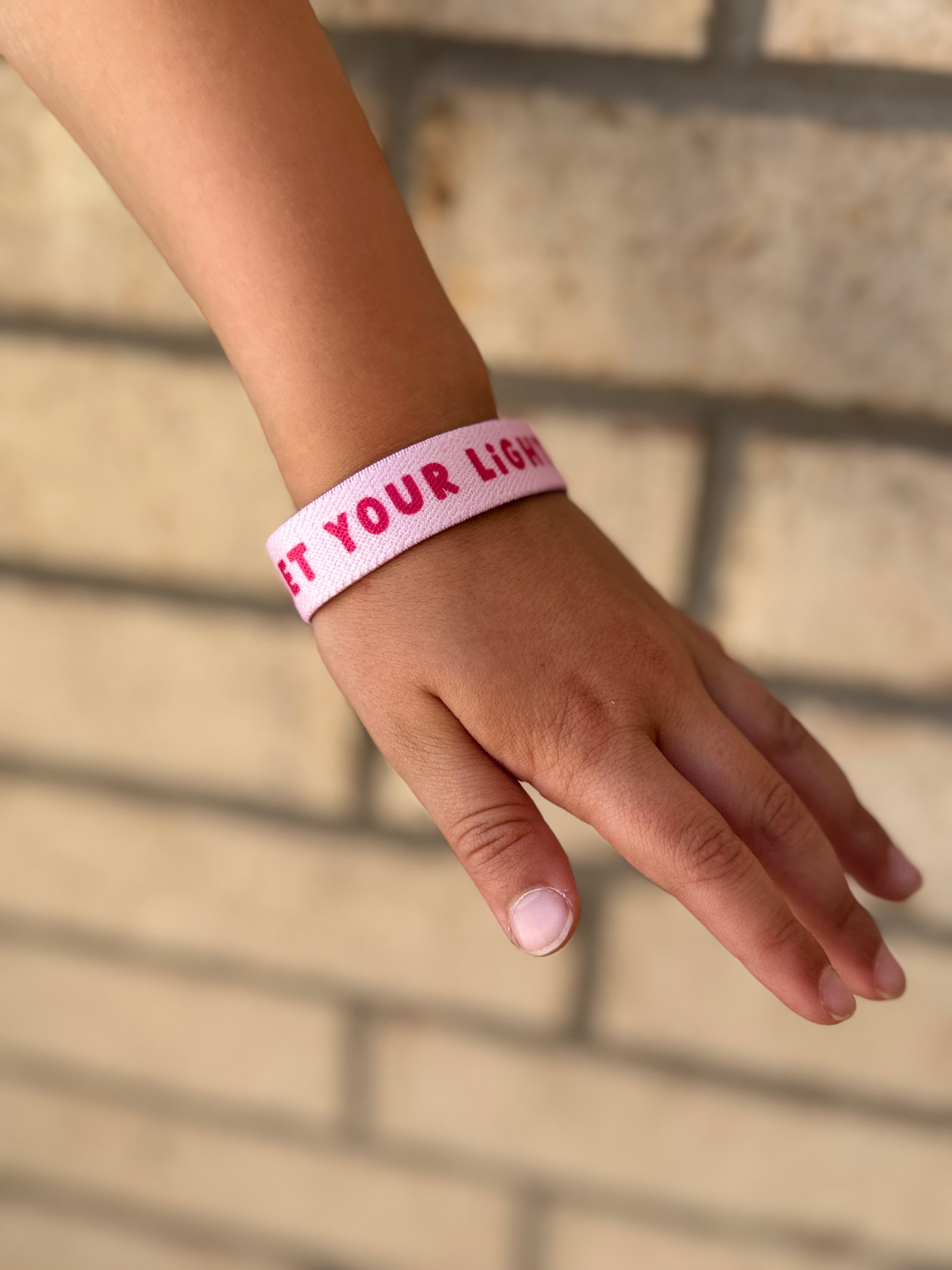 Let Your Light Shine Kids Bracelet