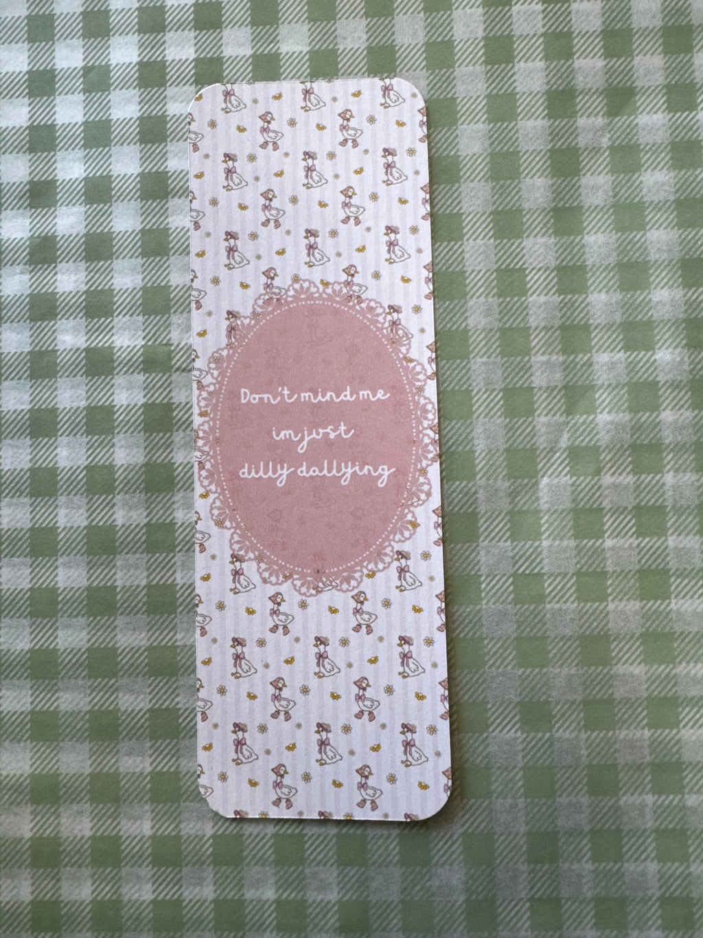 Cute Duck Bookmarks