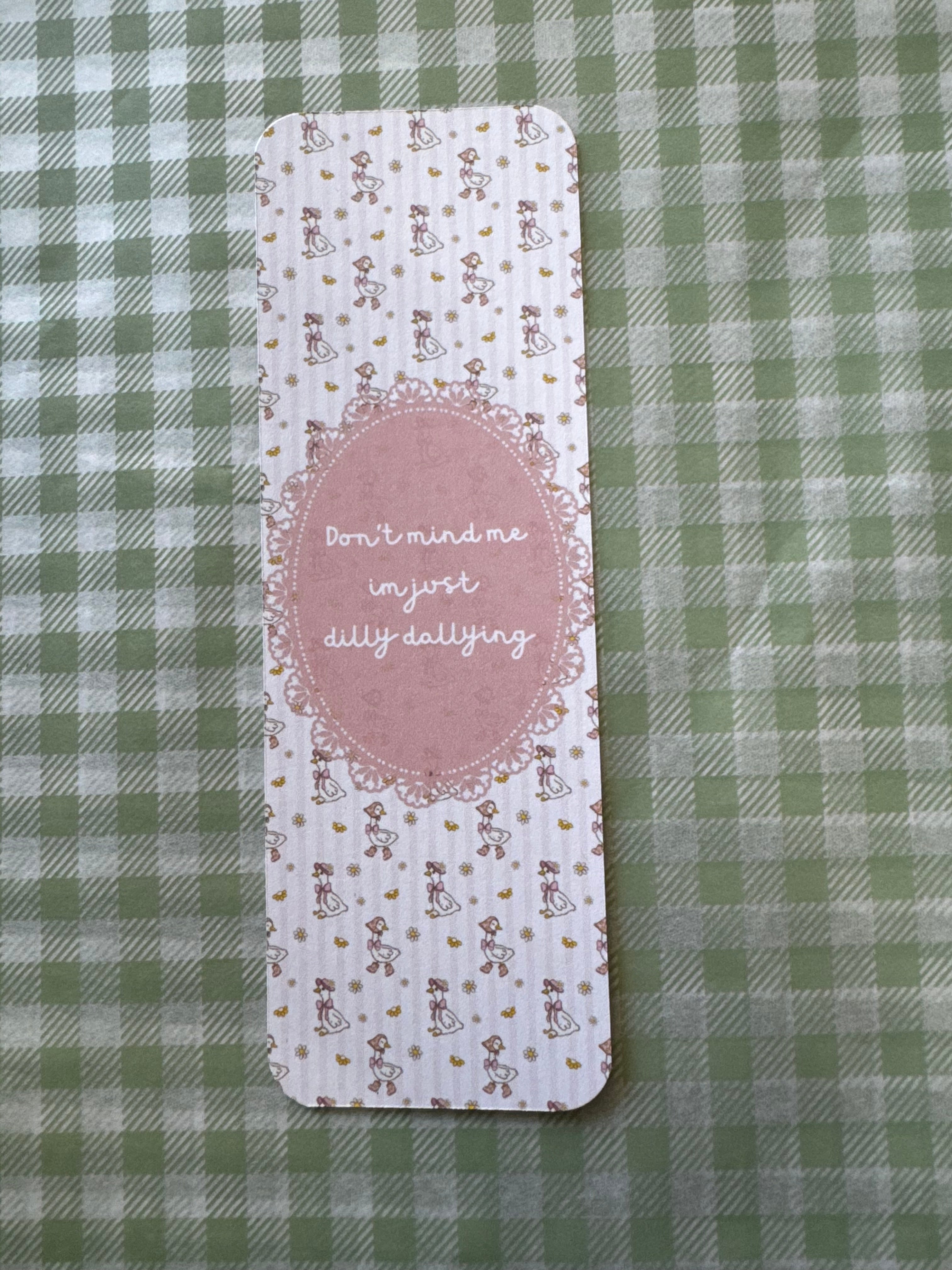 Cute Duck Bookmarks