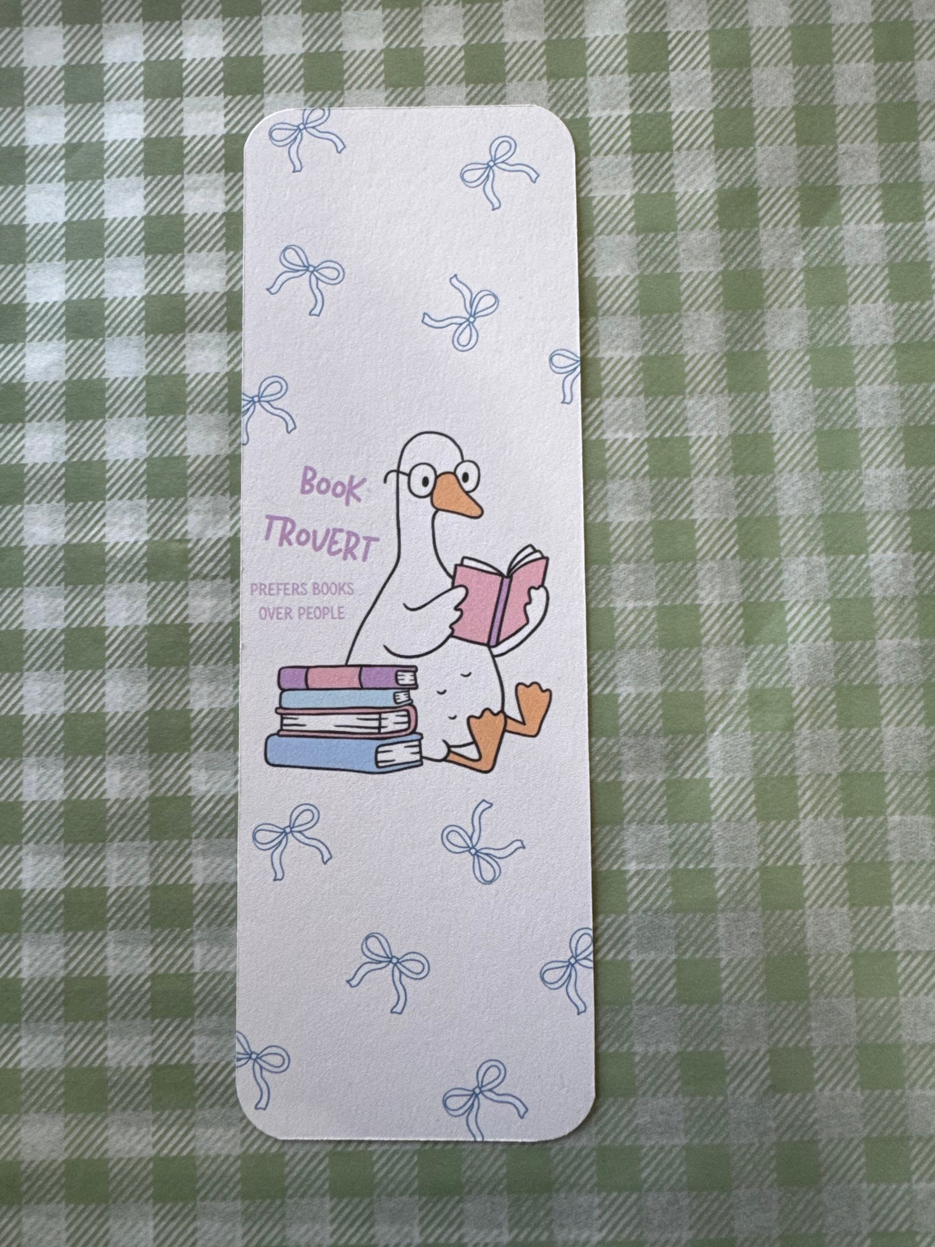 Cute Duck Bookmarks