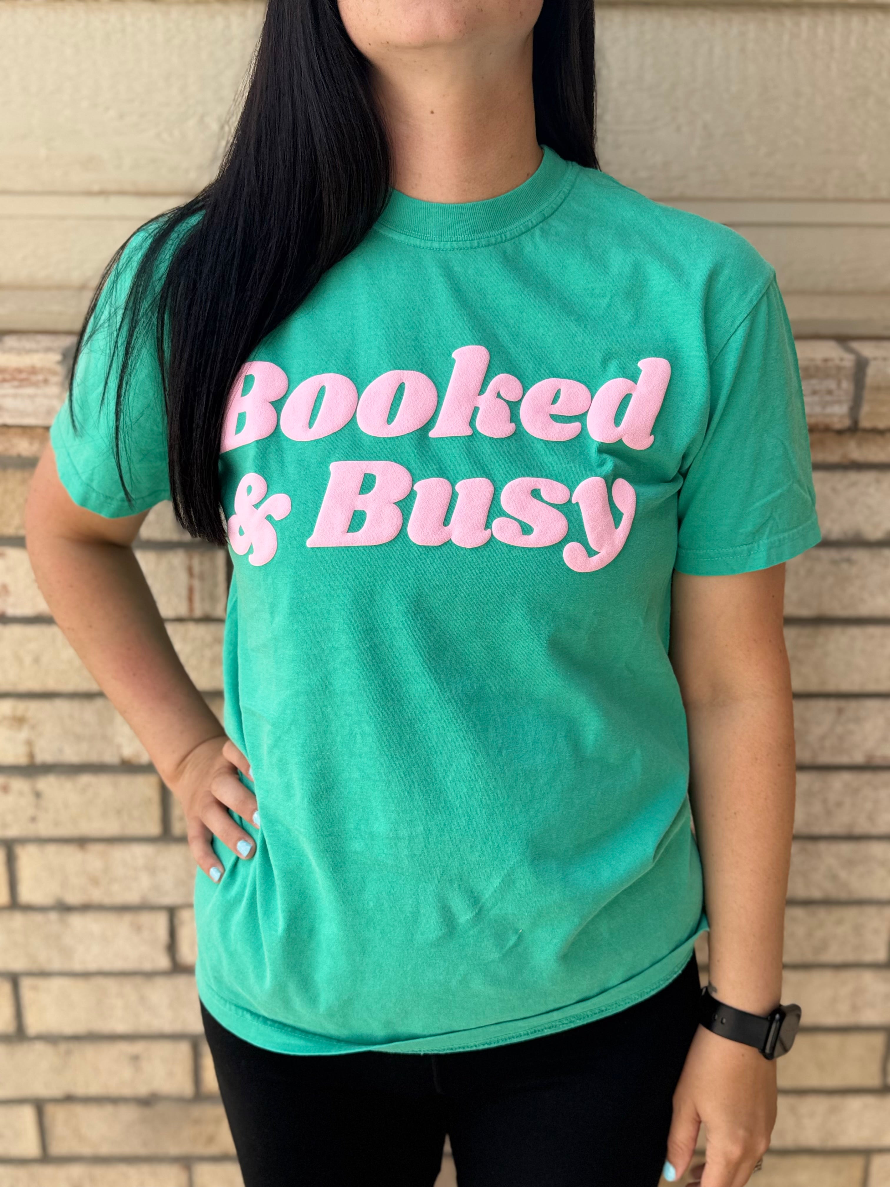 Booked & Busy Puff Tee