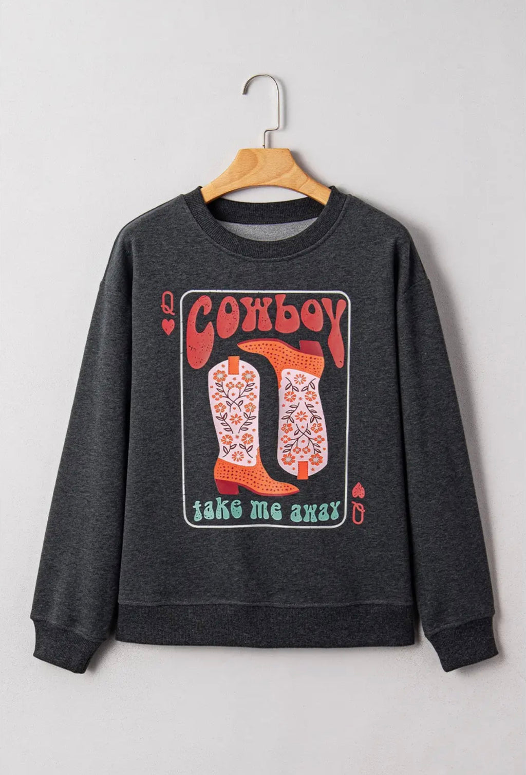 Cowboy Take Me Away Crewneck
