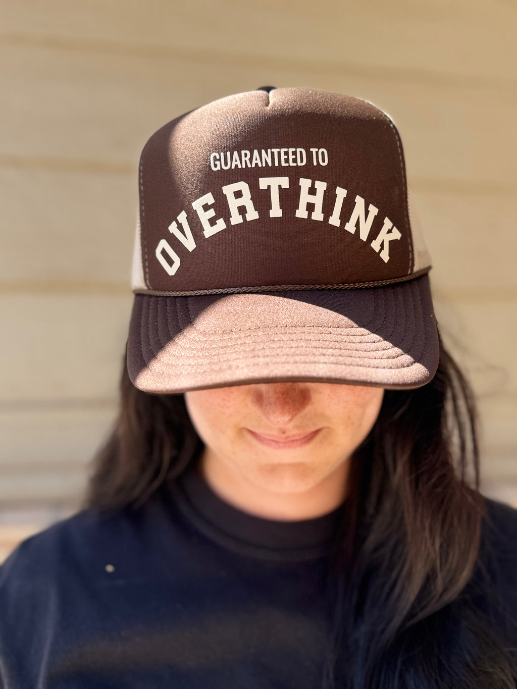 Guarantee To Overthink Trucker Hat